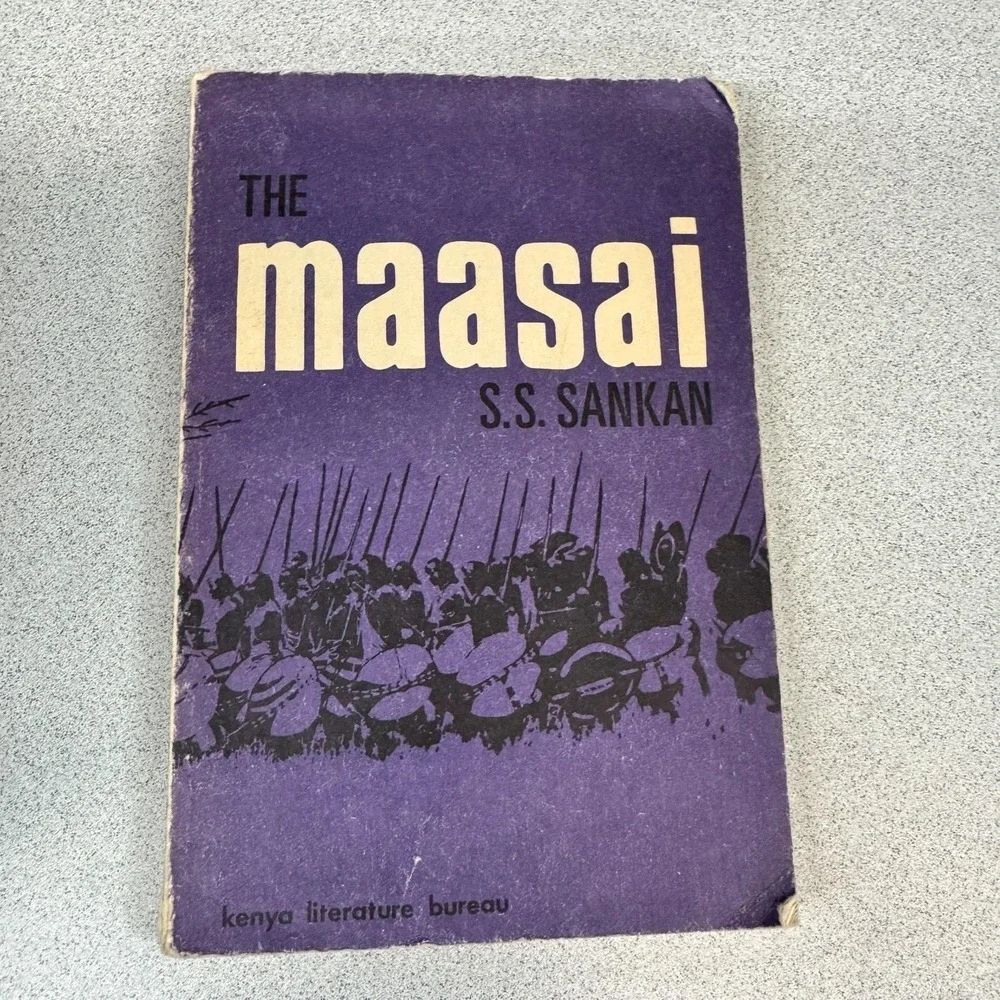 The Maasai S. S. Ole Sankan 1976 Vintage Paperback Book History Social Justice